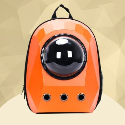 Katt Ryggsäck med Rymdkapseldesign