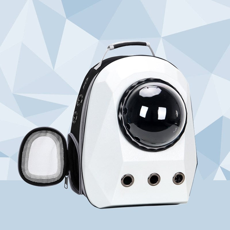 Katt Ryggsäck med Rymdkapseldesign