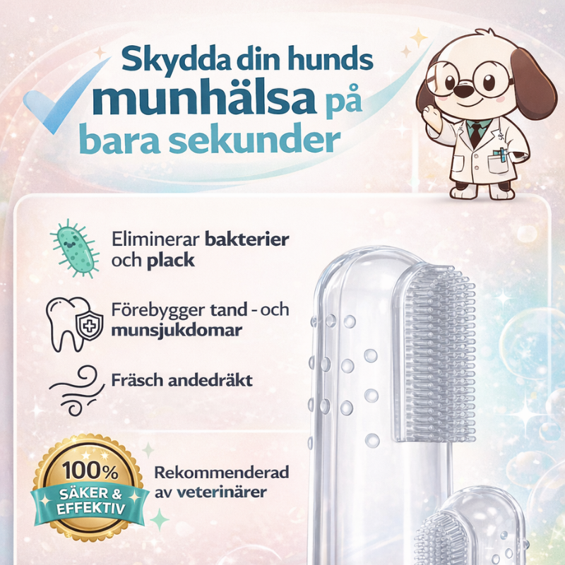 Fingertandborste För Husdjur