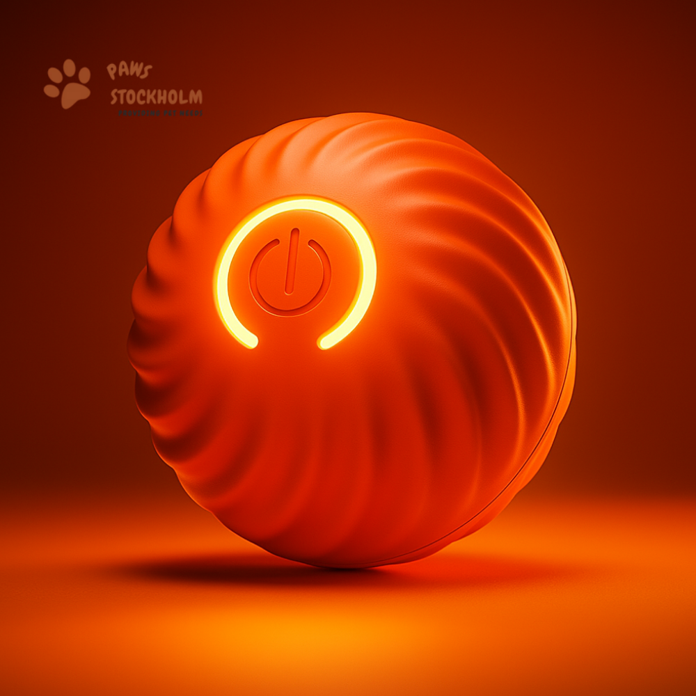 Gummiboll för husdjur