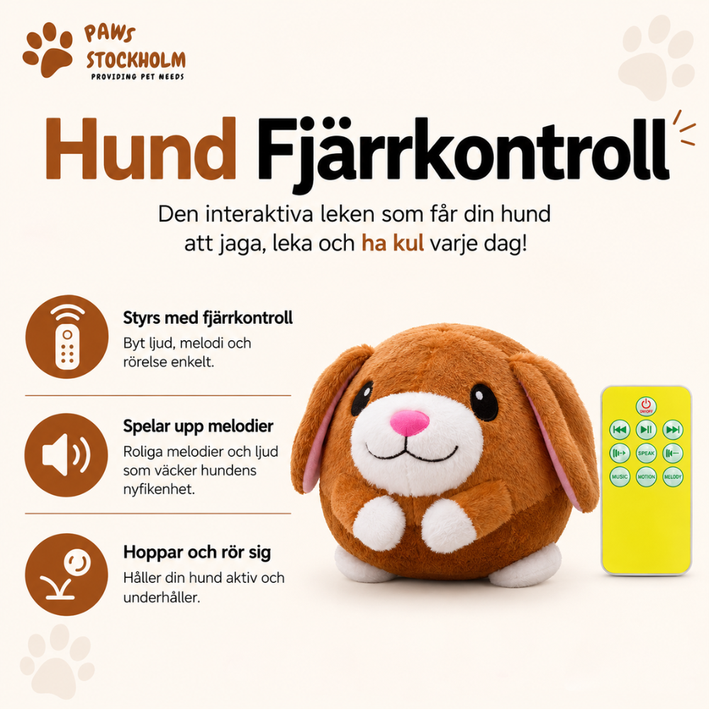 BounceBuddy™ – Leksaken Som Studsar, Spelar Upp Melodier & Som Aldrig Slutar Förändras