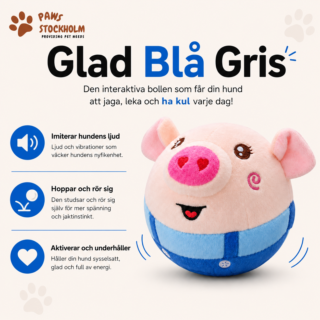 Electronic Pet Dog Toy Ball Pet Bouncing Jump Ball Music Vibration Bite Puppy Ball Interactive Dog Chewing Moving Plush Doll Toy