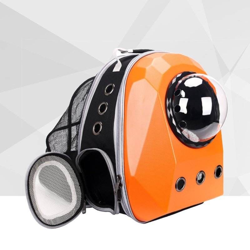 Katt Ryggsäck med Rymdkapseldesign