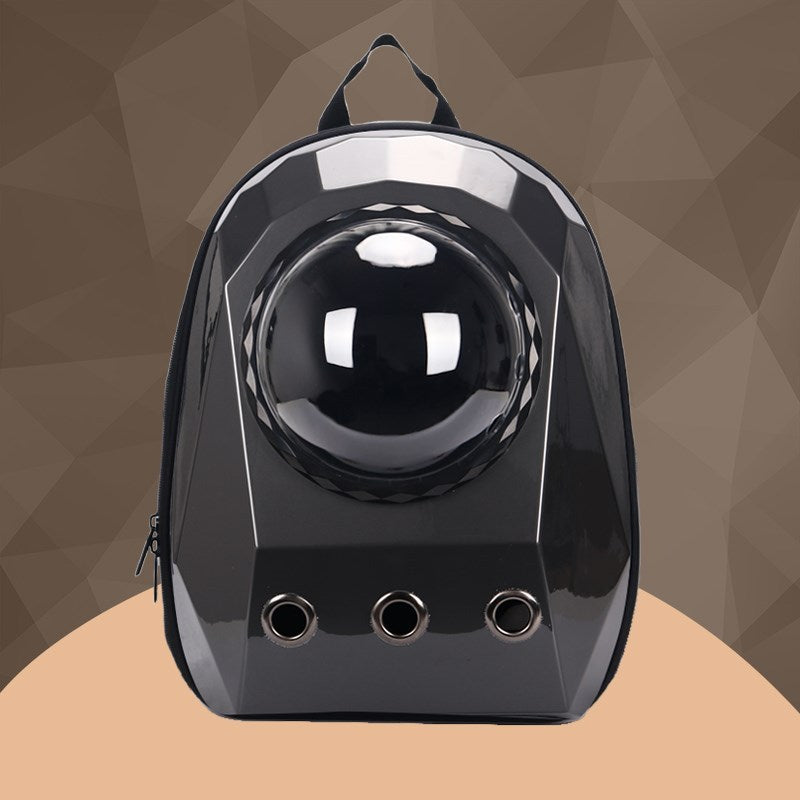 Cat Backpack with Space Capsule Design