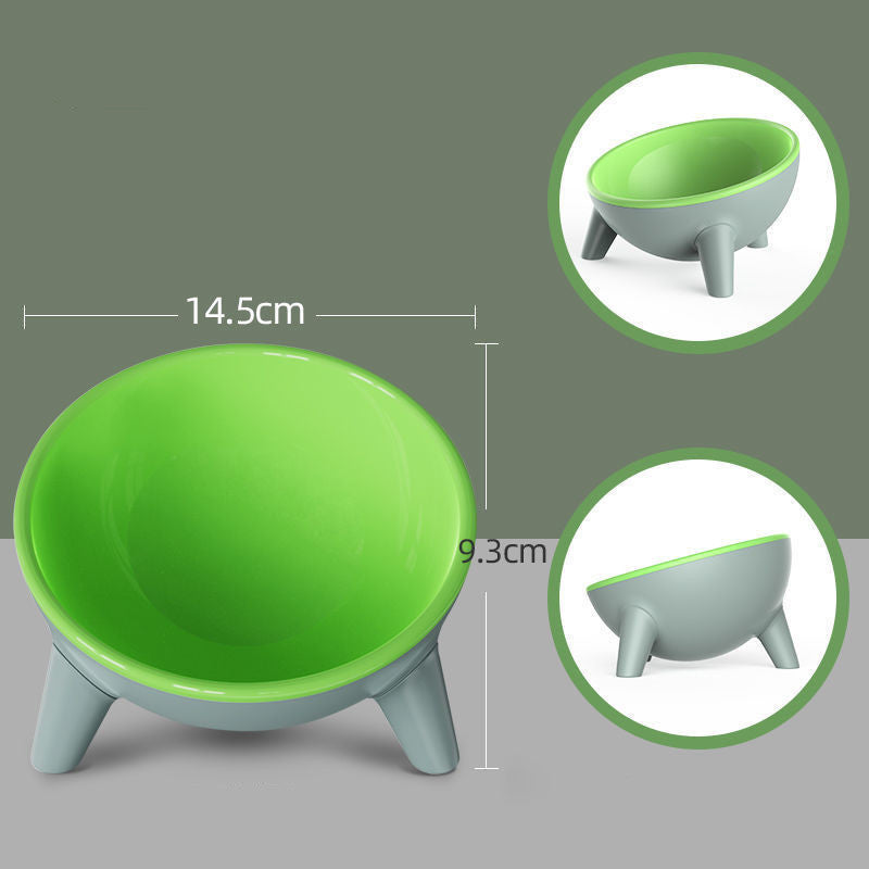 Tilting Food Bowl with Stand for Pets