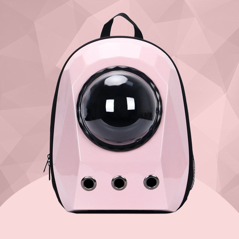 Cat Backpack with Space Capsule Design