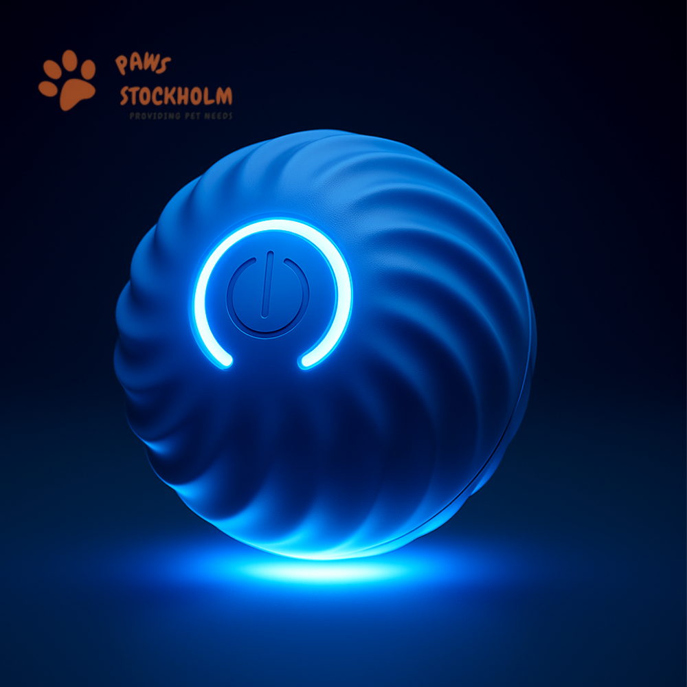 Gummiboll för husdjur