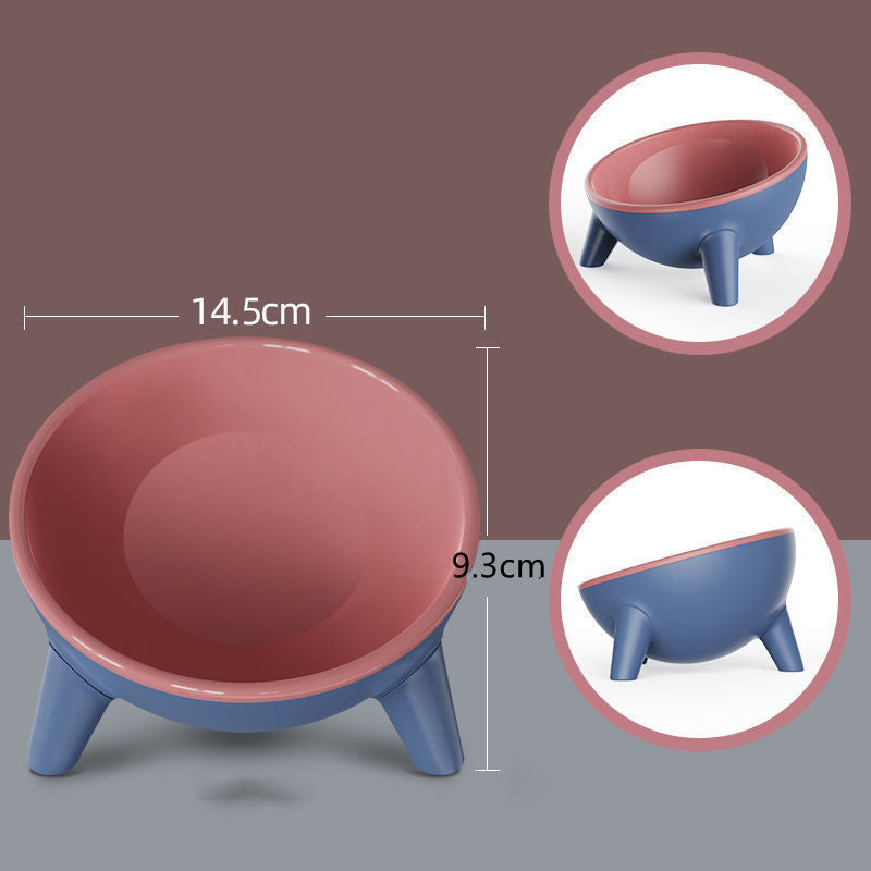 Tilting Food Bowl with Stand for Pets